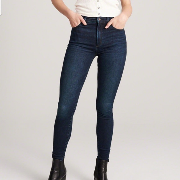 Abercrombie & Fitch Denim - High Rise Super Skinny Jeans